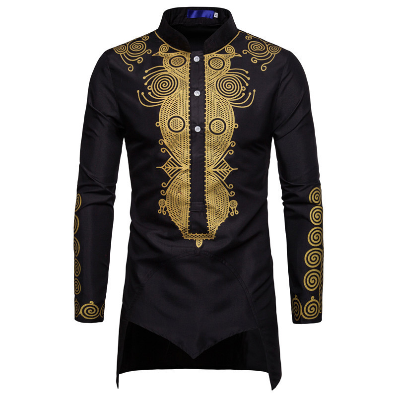 Muslim Robe Men’s Personality Bronzing