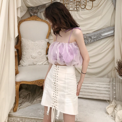 Peony sling gauze tube top