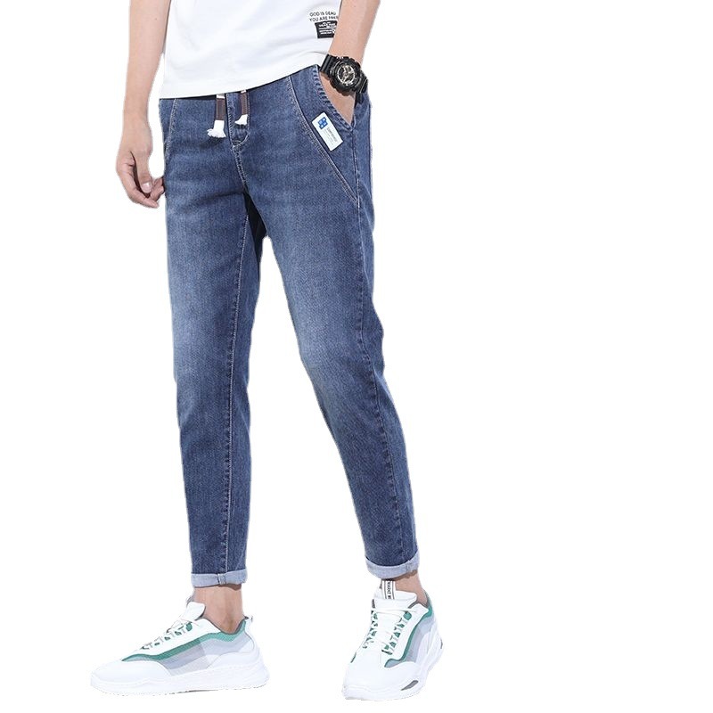 Denim Stretch Casual Men’s Trousers Thin