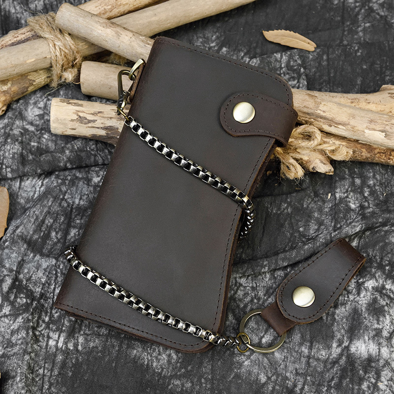 Men’s Crazy Horse Leather Wallet