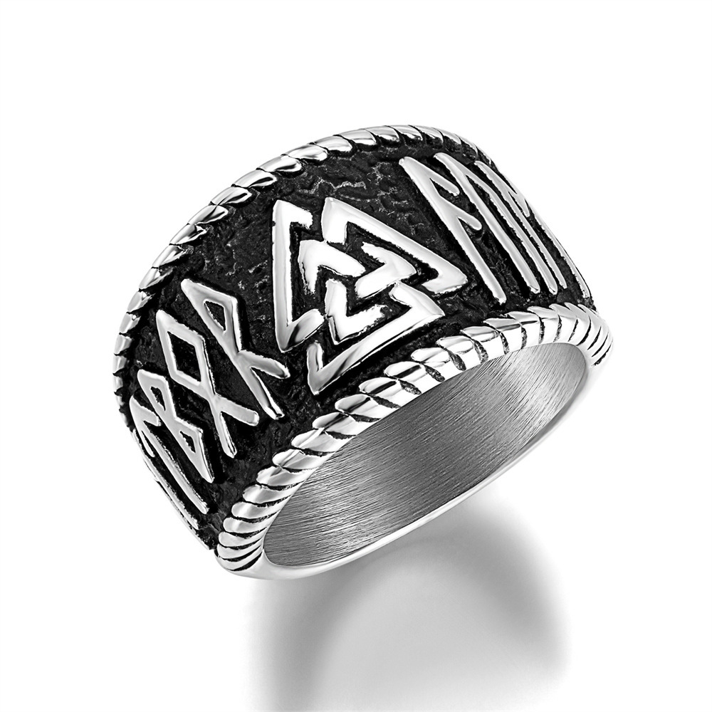 Truelove Knot Titanium Steel Men’s Ring