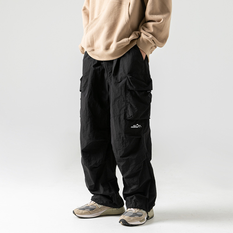 Three-dimensional Workwear With Pocket Casual Pants Men