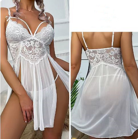 Women’s New Mesh Suspender Dress