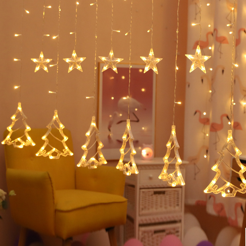 Led Decorative Light String Ins Net Red Creative Star Curtain Light