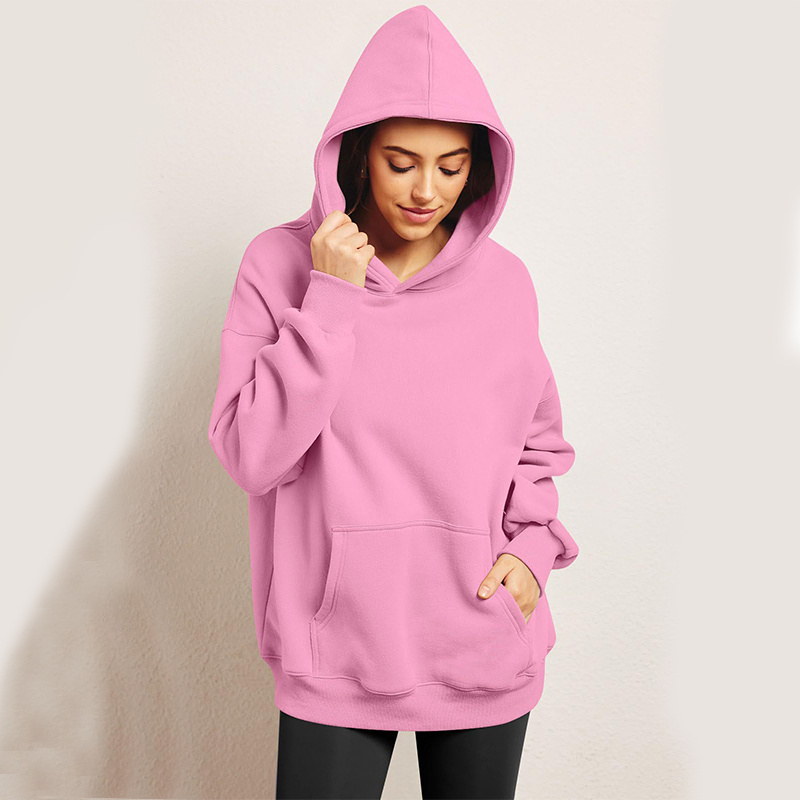 Women’s Oversized Hoodies Fleece Loose Sweatshirts With Pocket Long Sleeve Pullover Hoodies Sweaters Winter Fall Outfits Sports Clothes