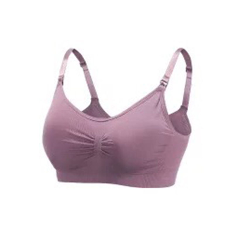 Women’s Non-Steel Ring Seamless Nursing Bra