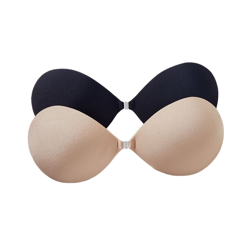 Round Cup Chest Paste Brushed Thin Invisible Push Up Bras Underwear Breast Pad