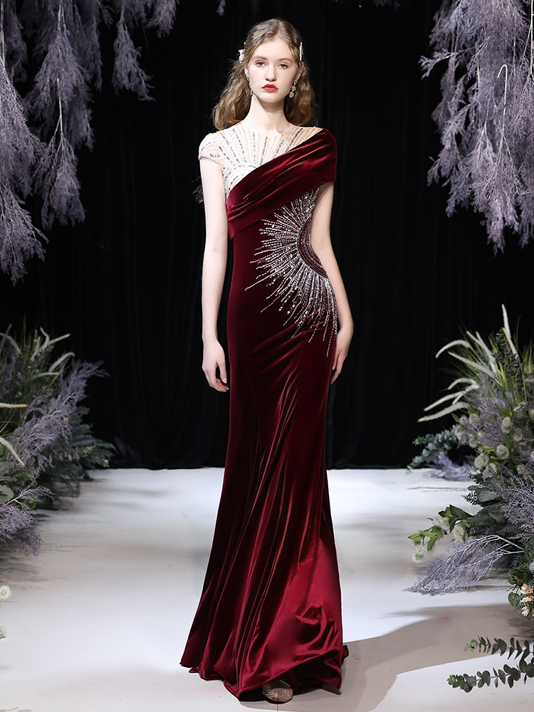 Women’s High-end Evening Dress Mermaid Temperament