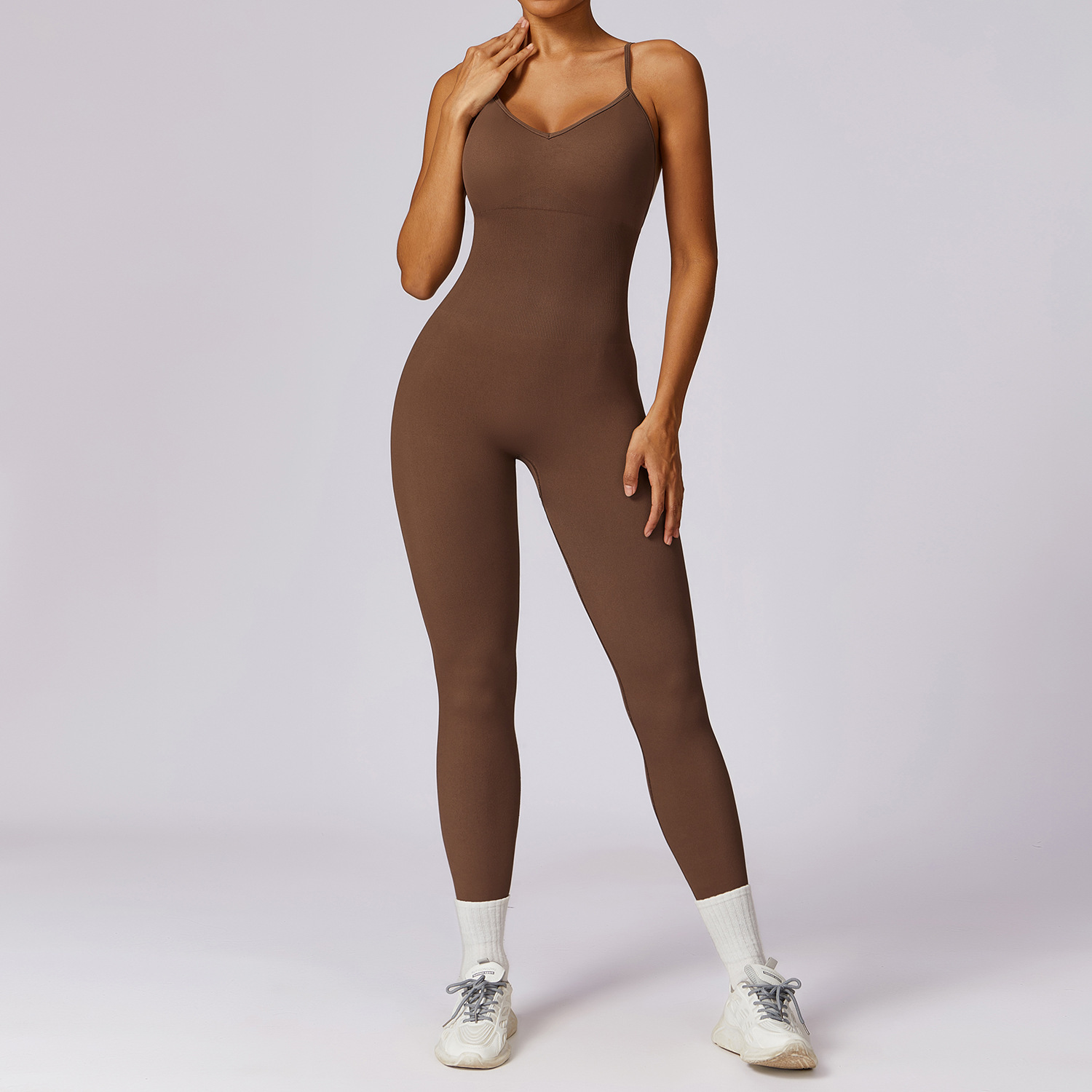 Women’s Fashion Sports Tight Jumpsuit