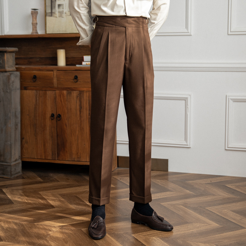 Men’s British Retro Versatile Pants