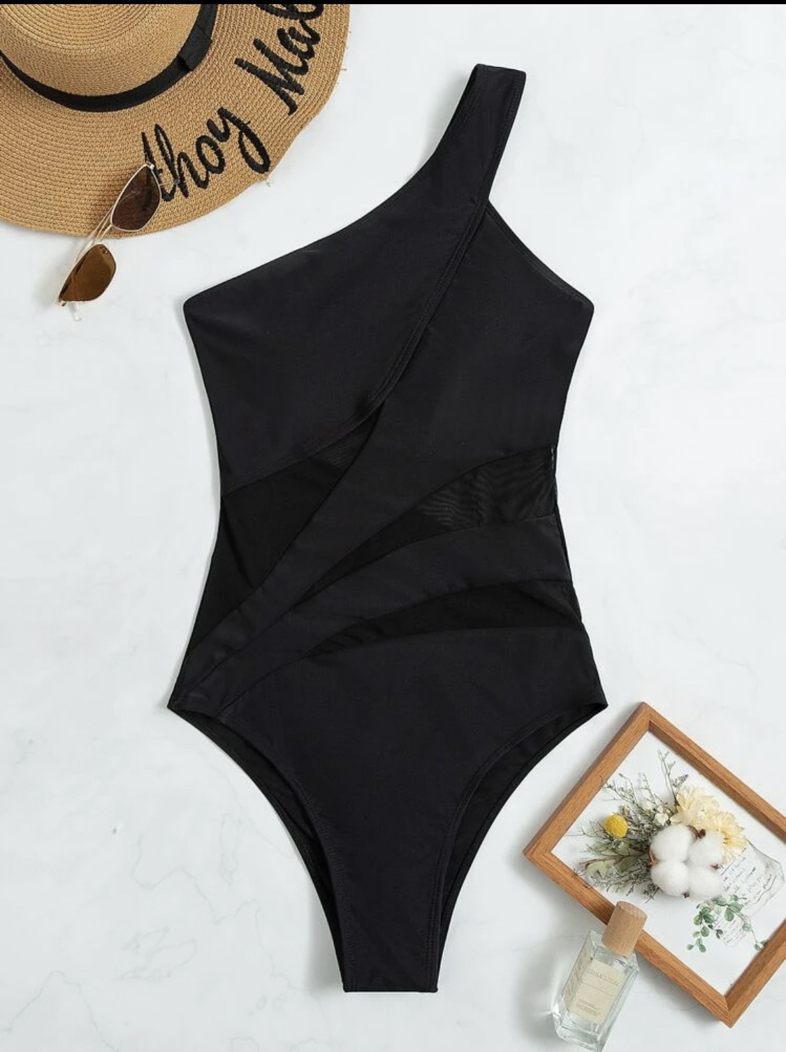 Women’s Swimsuit Sexy Solid Color One-piece Swimsuit Bikini