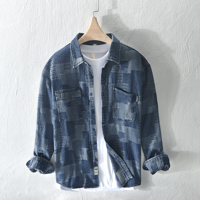 Fashion Loose Casual Men’s Shirt Coat