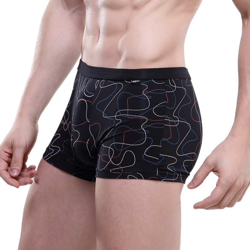 Men’s Mid-waist Printed Breathable Shorts