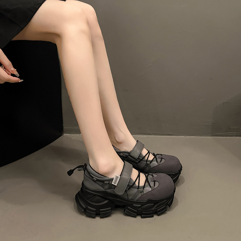 Women’s Retro Platform Leather Shoes