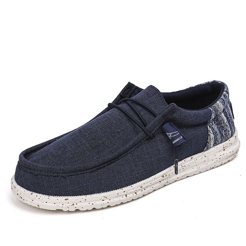 Men’s Patchwork Breathable Casual Canvas Shoes