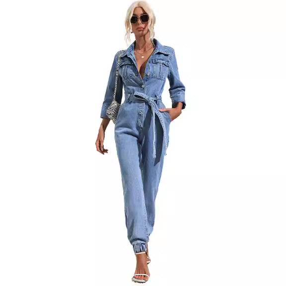 Women’s Leisure Commute Temperament Jumpsuit