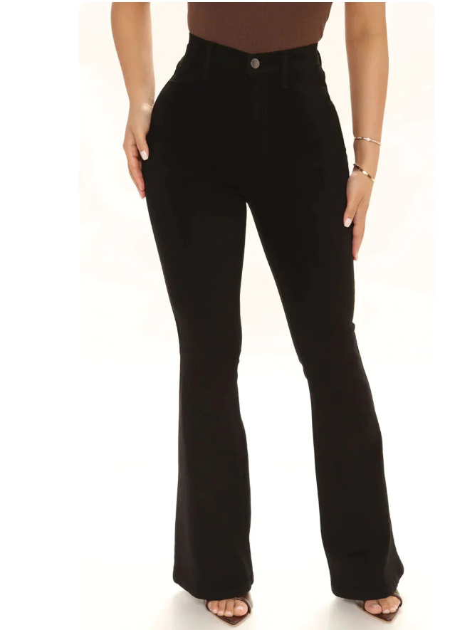 Women’s Fashion Casual High Waist Slim-fit Stretch Trousers