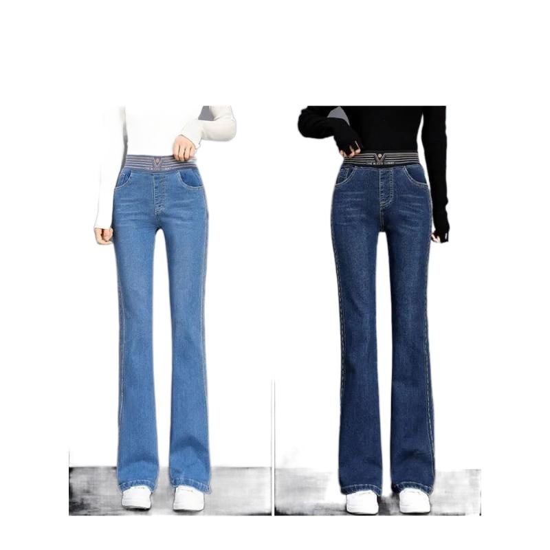 Women’s Retro Stretch Slim Fit Flared Pants