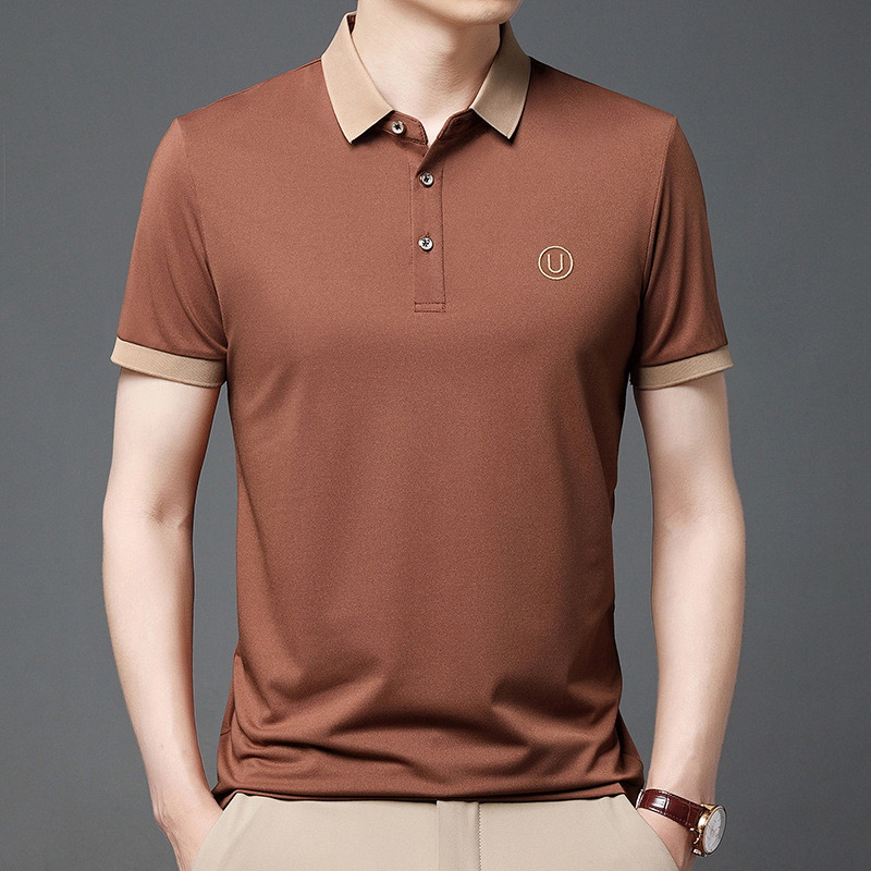 Polo Shirt Men’s Business Casual Short Sleeve