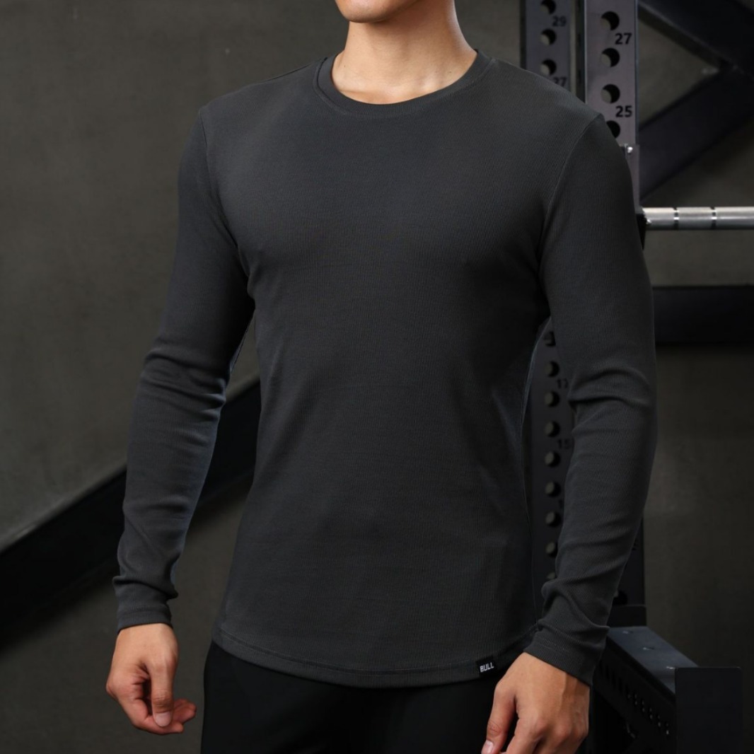 Men’s Sports Workout Long Sleeve Running Top