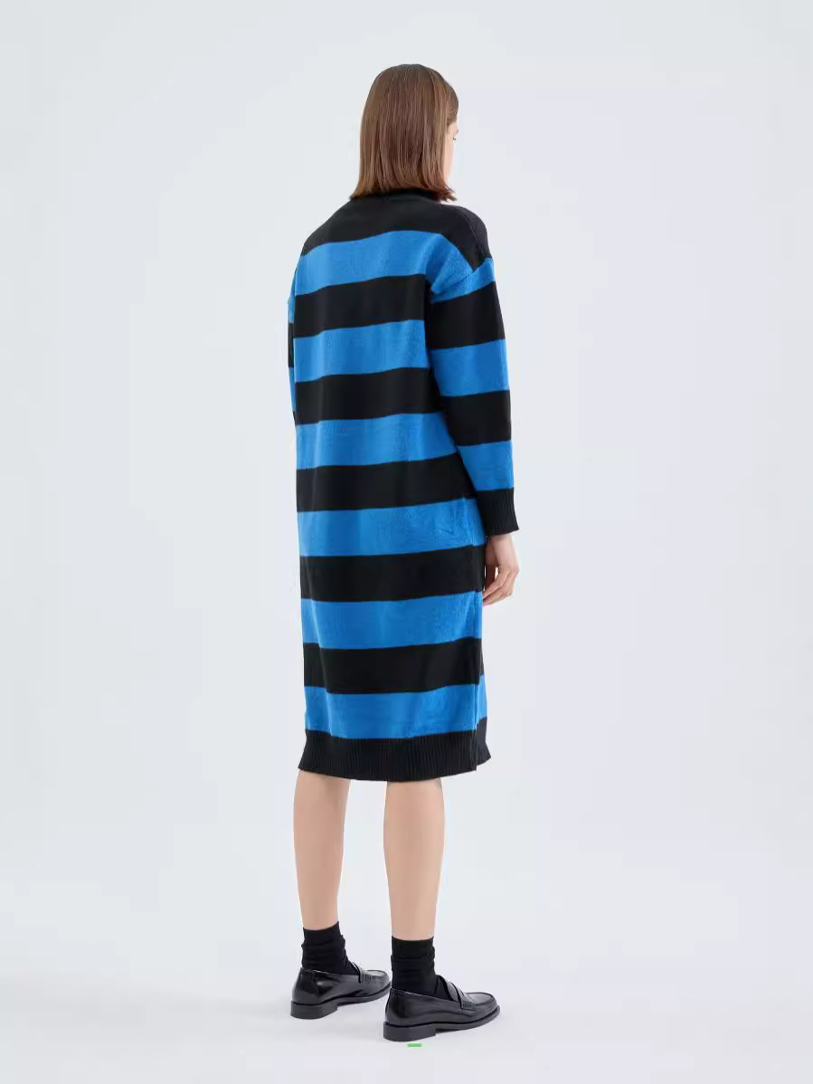 Women’s Striped Sweater Dress