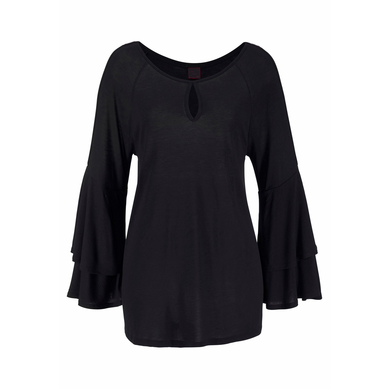 Women’s Temperament Leisure Long-sleeved Ruffled All-match Top