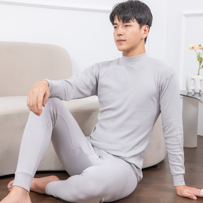 Cotton Thickened Men’s Pure Cotton Thermal Underwear Suit