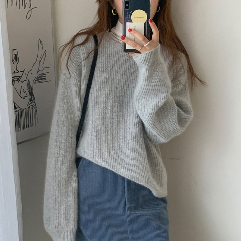 Women’s Korean-style Autumn And Winter Loose Sweater