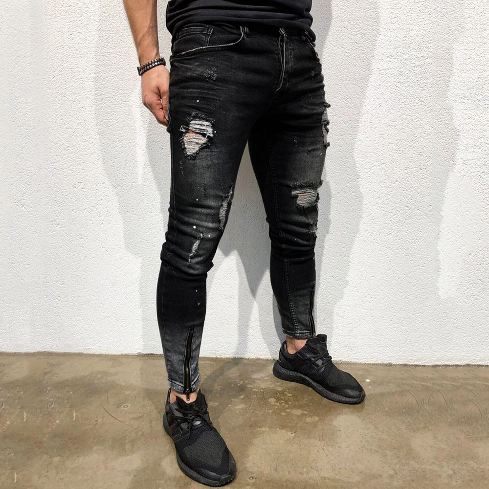 Men’s ripped jeans