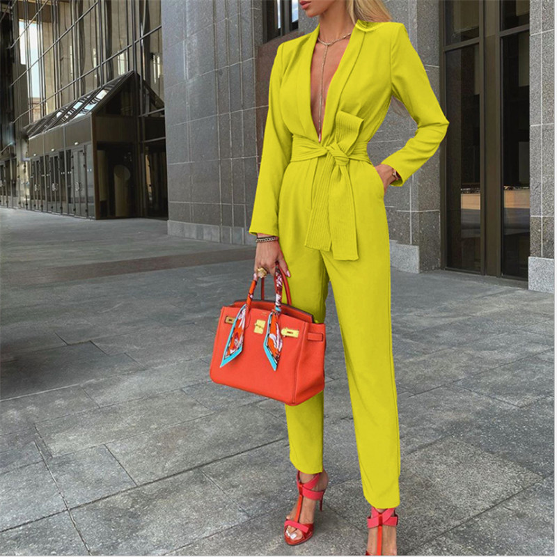 Suit loose jumpsuit