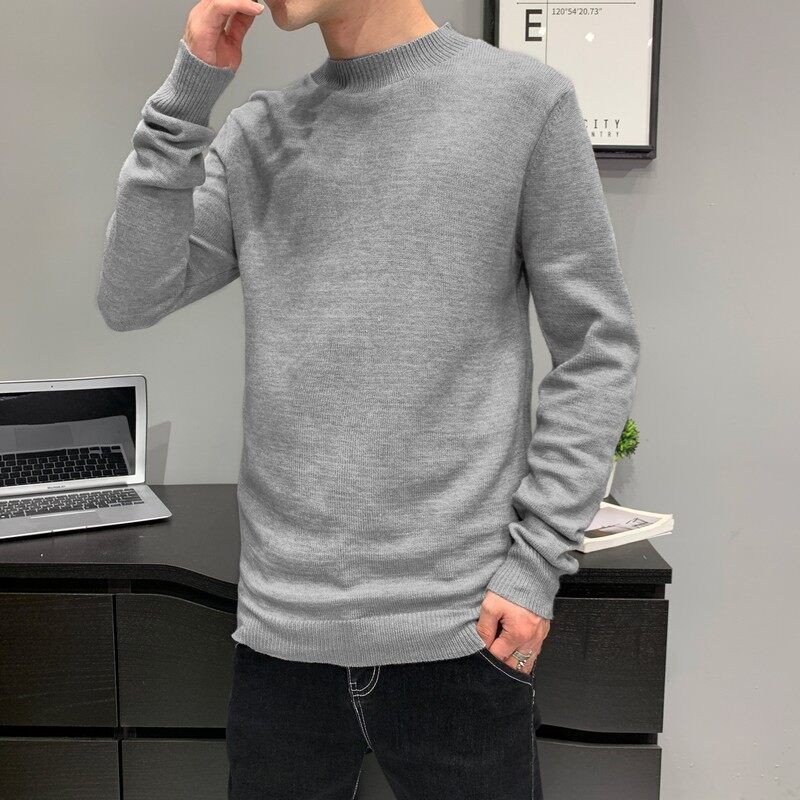 Casual Round Neck Sweater Trendy Unique Handsome