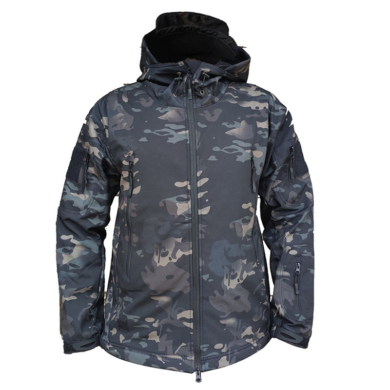 Men’s Outdoor Tactics Fleece Shell Jacket Camouflage