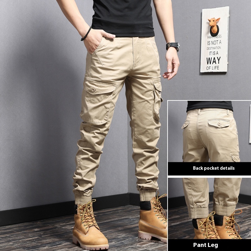 Men’s Versatile Korean Slim Fit Casual Pants