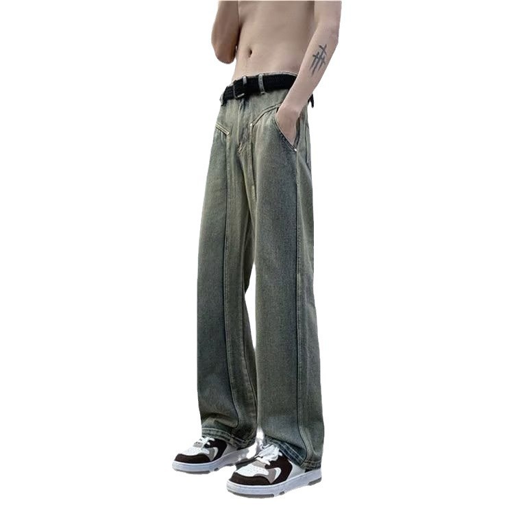 Jeans Men’s Straight Loose Casual Pants