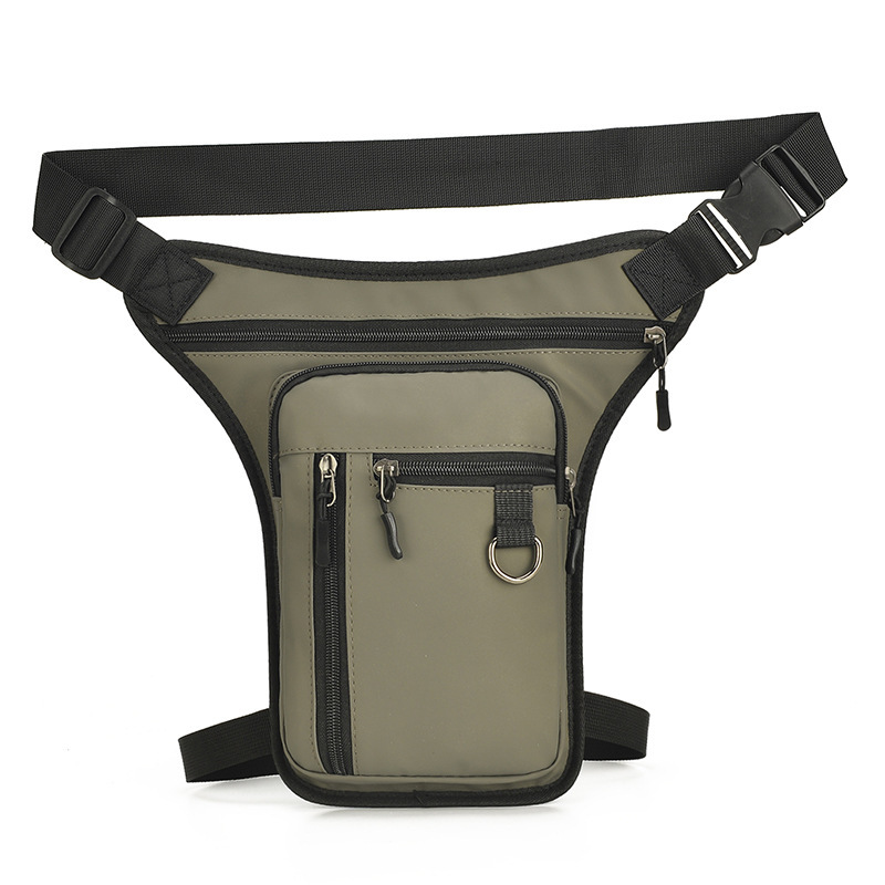 Men’s Waist And Leg Bag Multi-functional Waterproof Shoulder