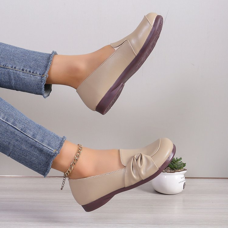 Flat Soft Bottom Round Head Comfortable Shoes