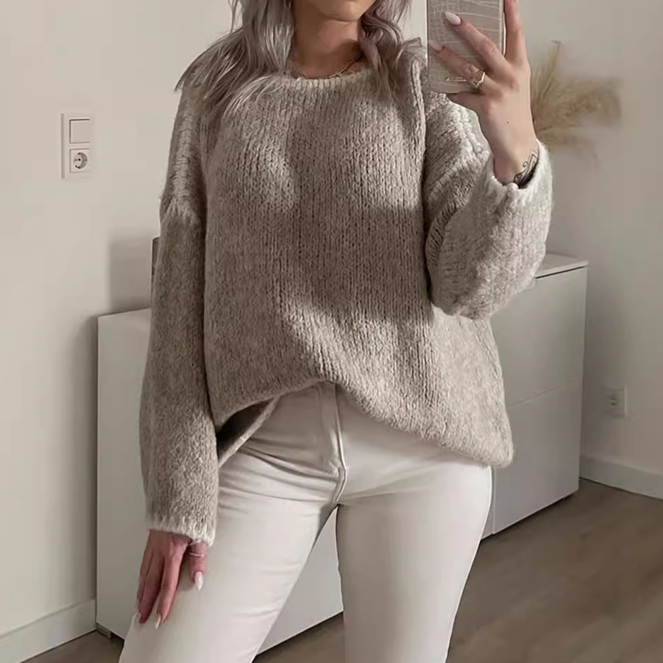 Women’s Pullover Long Sleeve Casual Sweater