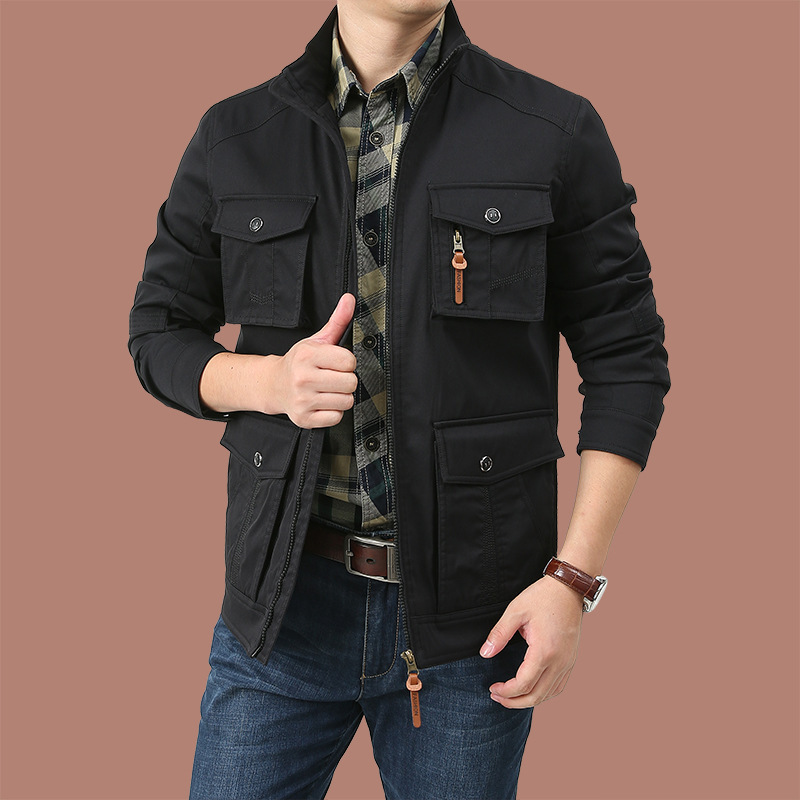 Fashion Work Clothes Men’s Leisure Windproof Jacket