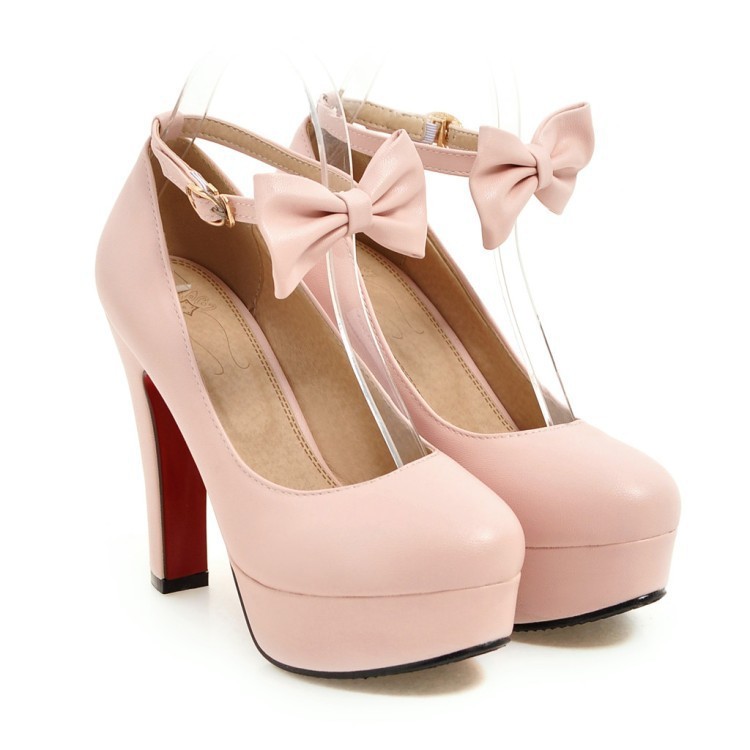 Women’s High Heel Chunky Shoes