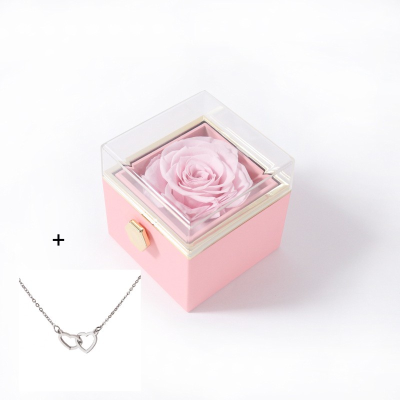 Acrylic Ring Box Valentine’s Day Proposal Confession