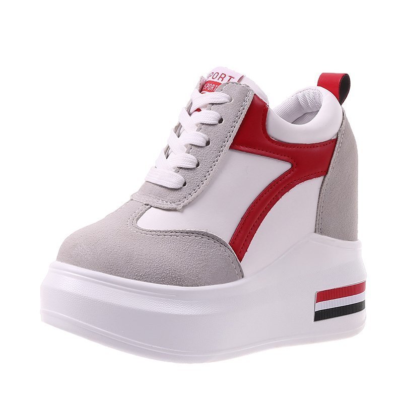 Women’s Platform Height Increasing Insole Casual Shoes