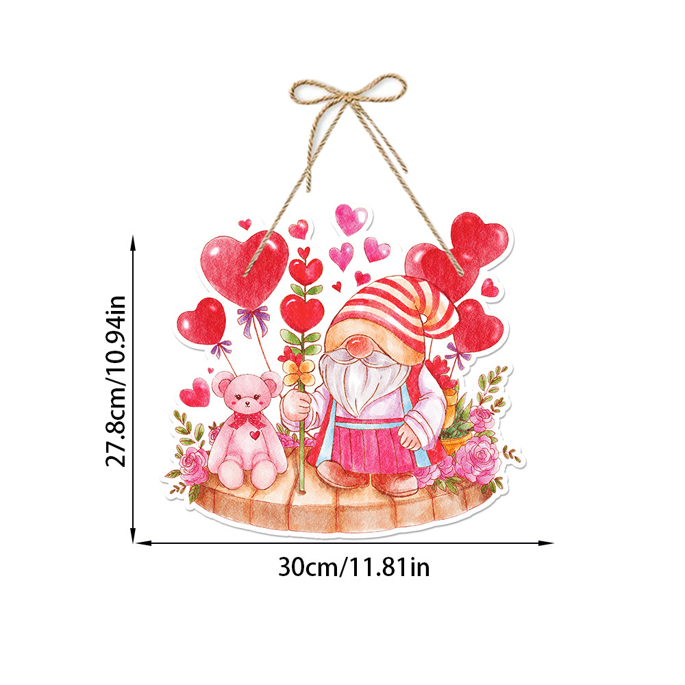 Valentine’s Day Decorative Gift Garland Paper Door Hangers